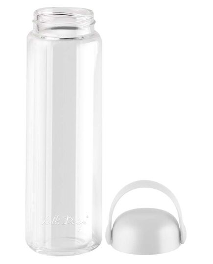 Стъклена бутилка vialli design fuori 540 мл бяла