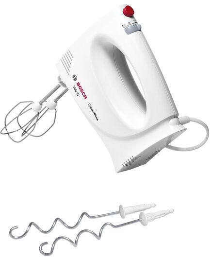Миксер, bosch hand mixer, 300 w, white