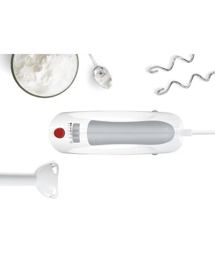 Миксер, bosch  hand mixer 450 w, white-gray