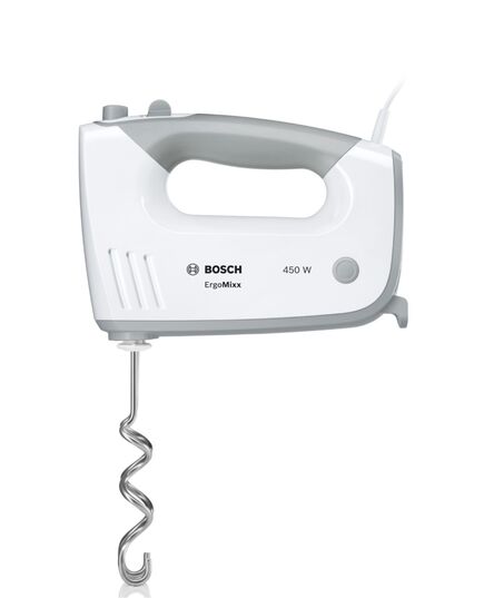 Миксер, bosch hand mixer, ergomixx, 450 w, white
