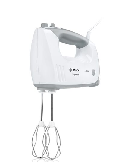 Миксер, bosch hand mixer, ergomixx, 450 w, white