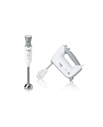 Миксер, bosch hand mixer, ergomixx, 450 w, white