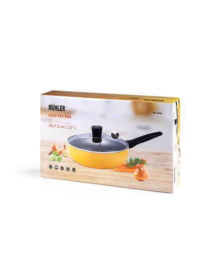Тиган дълбок muhler ida mr-2608d 26x7.5cm, 3.5l
