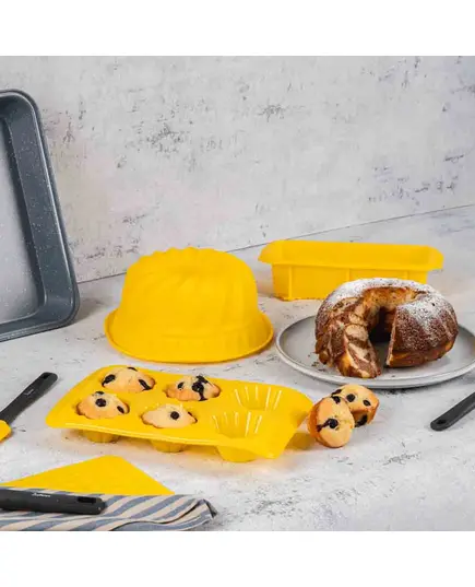 Форма за мъфини luigi ferrero prima vanilla fr-1872p 19x29.5x4 cm, 6 броя Форма за мъфини luigi ferrero prima vanilla fr-1872p 19x29.5x4 cm, 6 броя