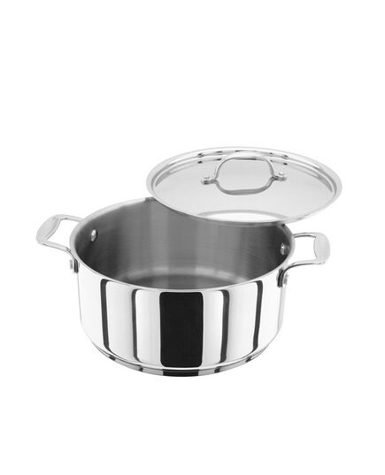 Тенджера stellar profile 24 см 3.7 л с капак неръждаема стомана 18/10