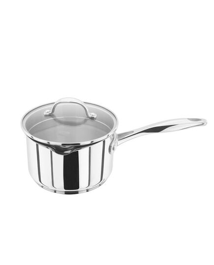 Касерола stellar profile 16 см 1.6 л с капак, неръждаема стомана 18/10