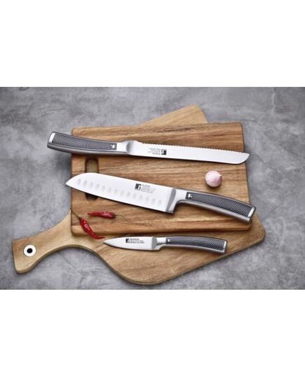 Нож сантоку bergner harley 17.5 см