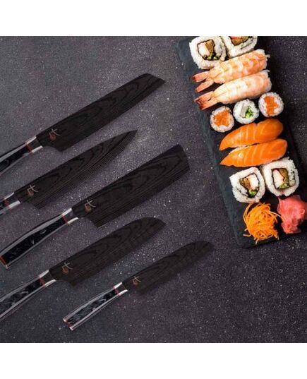 Нож за зеленчуци nakiri masterpro tetsu 20 см