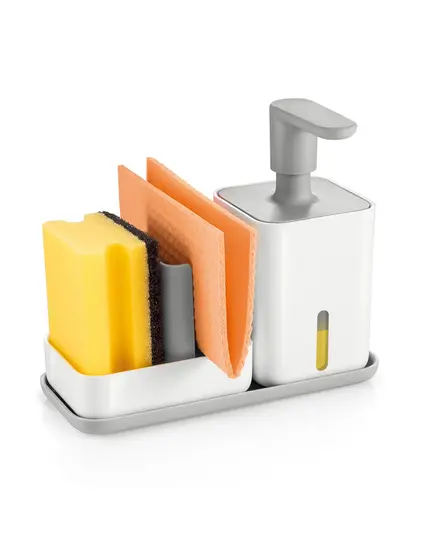 Органайзер за мивка с дозатор за течен сапун tescoma puro