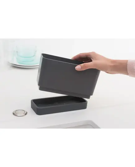 Органайзер за мивка brabantia dark grey