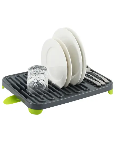 Сушилник за съдове luigi ferrero fr-3830p 38x30x4.5cm, сив