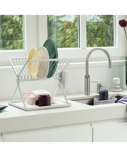 Компактен сгъваем сушилник brabantia, light grey