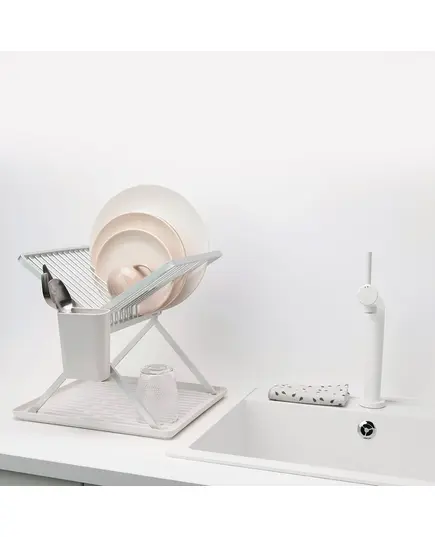 Компактен сгъваем сушилник brabantia, light grey