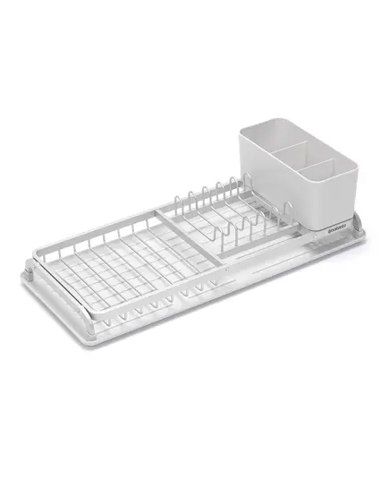 Сушилник за съдове brabantia light grey, компактен