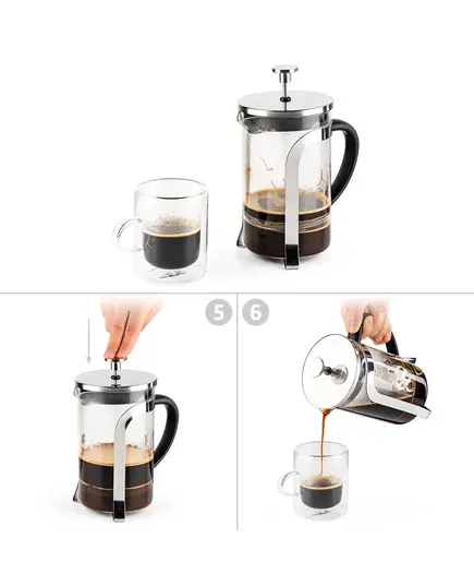 Преса за кафе френска luigi ferrero coffeina fr-8083т 800ml