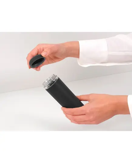 Дозатор за препарат за съдове brabantia sinkstyle mineral infinite grey, 200ml