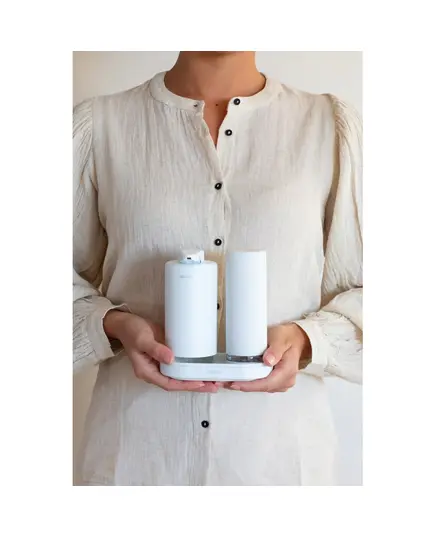 Комплект дозатори за сапун brabantia sinkstyle mineral fresh white, 2x200ml