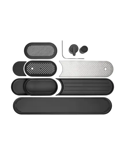 Комплект за мивка brabantia sinkstyle mineral infinite grey 4 части