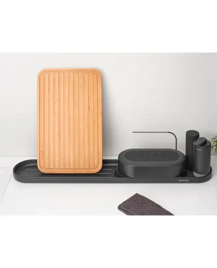 Комплект за мивка brabantia sinkstyle mineral infinite grey 4 части