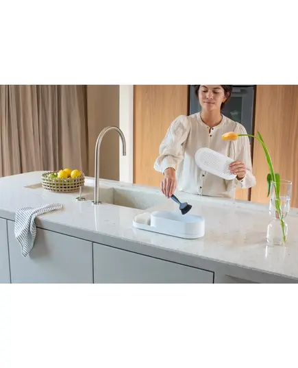 Органайзер за мивка brabantia sinkstyle mineral fresh white