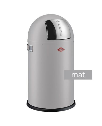 Кош за отпадъци wesco pushboy junior 22 л сив мат