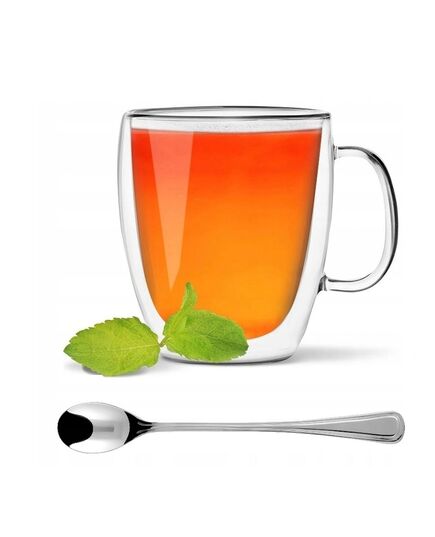 Двустенна чаша за чай vialli design amo 480 мл