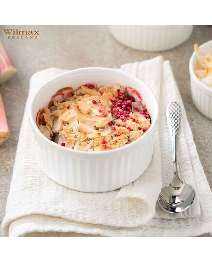 Лъжица за чай wilmax julia silver 14 см, 6 броя