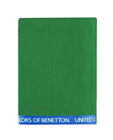 Плажна кърпа benetton rainbow 90х160см зелена, памук