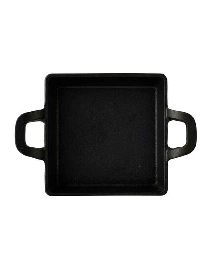 Мини тава с подложка masterpro cook&share 12.6x18.5 см чугун квадратна