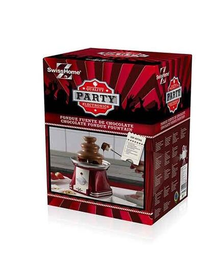 Шоколадов фонтан, машина за фондю swiss home party