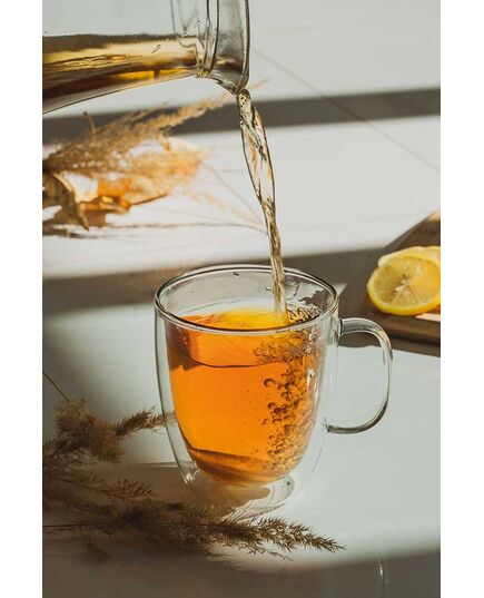 Двустенна чаша за чай vialli design amo 480 мл