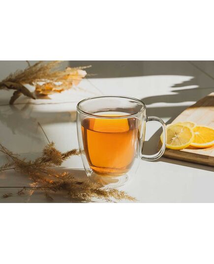 Двустенна чаша за чай vialli design amo 480 мл
