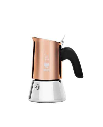 Кафеварка new venus bialetti 2 чаши индукционна медна