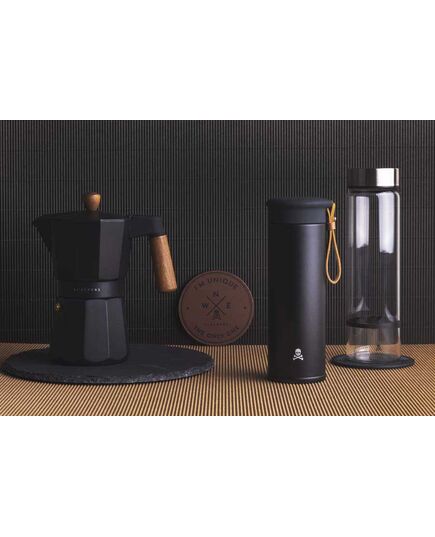 Бутилка scalpers home 500 мл черна с цедка