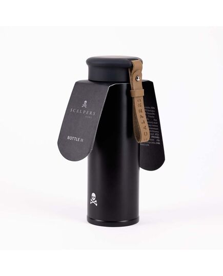 Бутилка scalpers home 500 мл черна с цедка