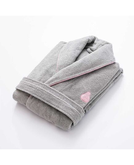 Халат за баня benetton fruits м/l сив, круши