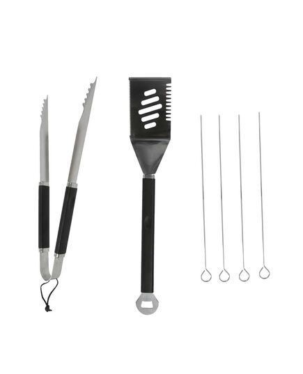 Комплект за барбекю bergner bbq, 6 части