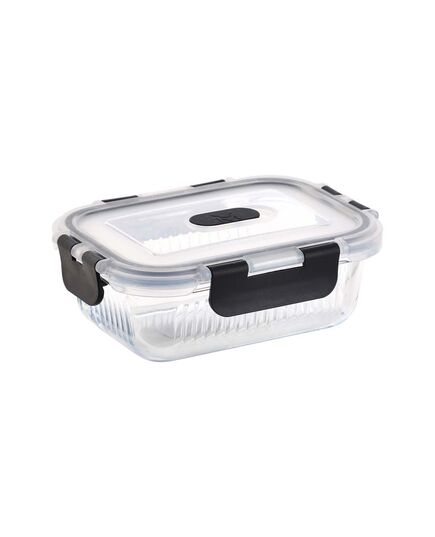Кутия за съхранение masterpro foodies collection 370 мл правоъгълна