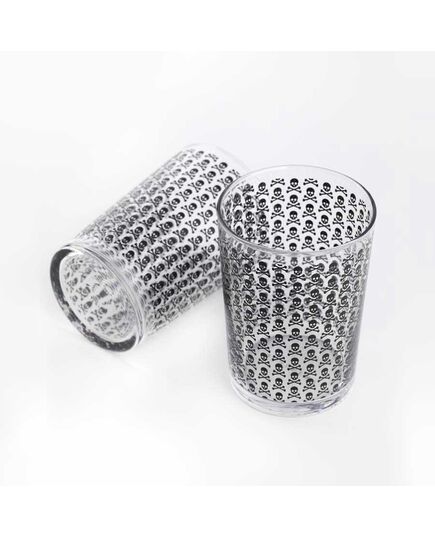 Комплект 2 броя чаши за вода scalpers home 500 мл с лого