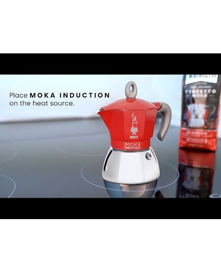 Кафеварка new moka bialetti 6 чаши индукционна черна