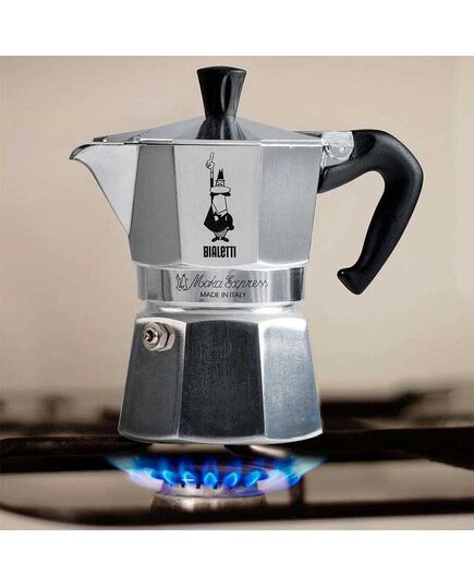 Кафеварка moka express bialetti 3 чаши