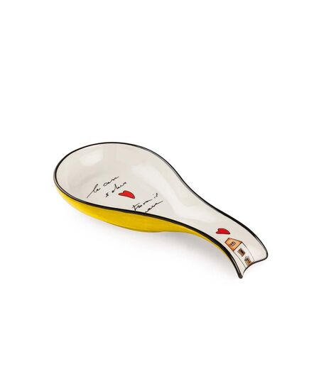 Подложка за лъжица за готвене egan le casette 21х10 см жълта