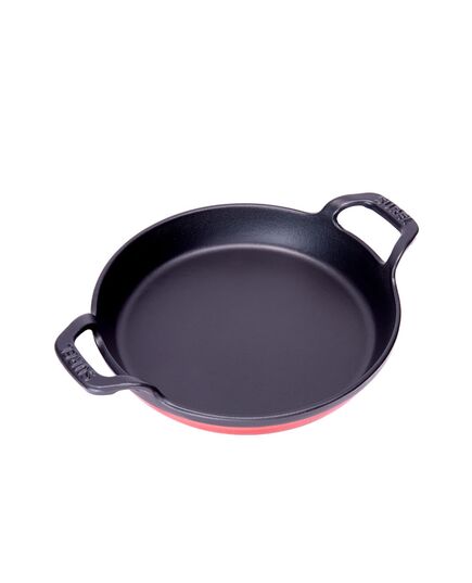 Кръгъл сач с две дръжки surel 22 см чугун червен