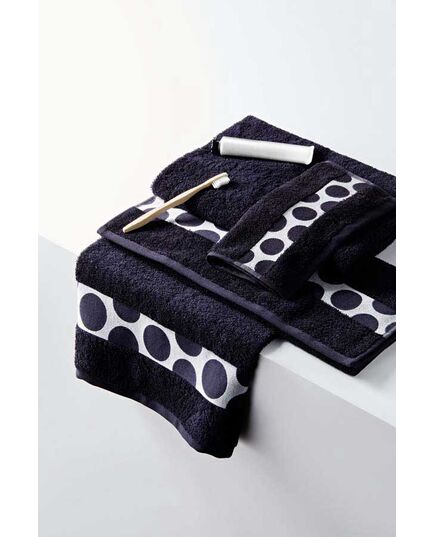 Комплект 3 бр кърпи benetton fw23 черни с точки