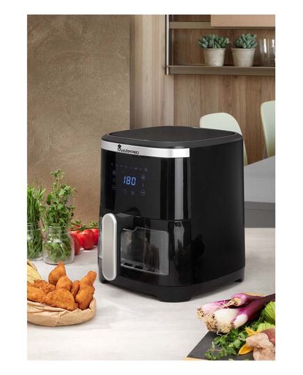 Фритюрник с горещ въздух masterpro rocket 420 1300 w 4.2 л  8 програми