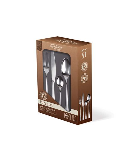 Прибори за хранене san ignacio natur reeco 24 части