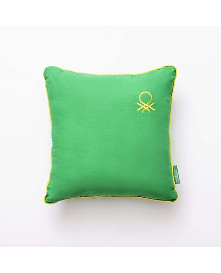Възглавница benetton rainbow 40x40 см зелена