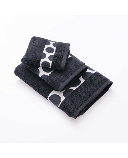 Комплект 3 бр кърпи benetton fw23 черни с точки