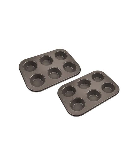 Комплект 2 броя форми за мъфини bergner bake lovers