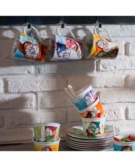 Чаша disney 7 nani 380мл седемте джуджета сърдитко